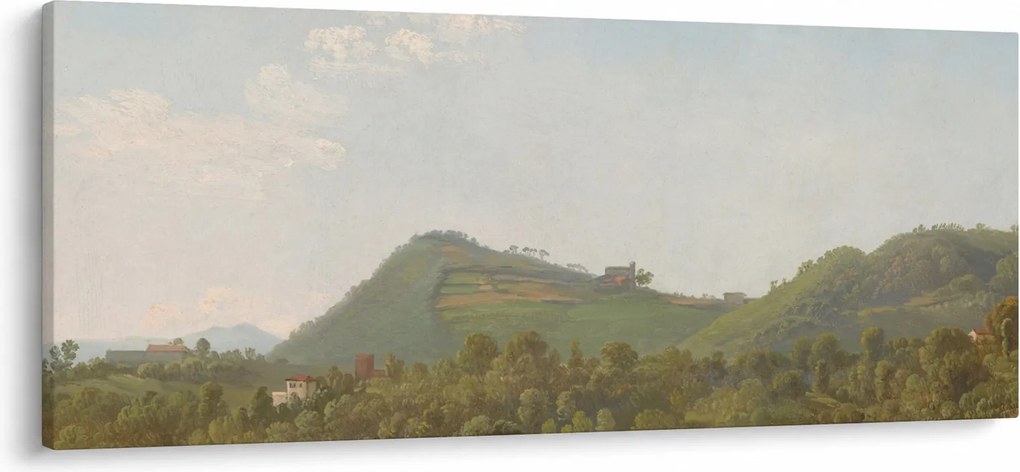 Obraz - Simon Denis, View Near Naples, reprodukcia (120x50 cm)