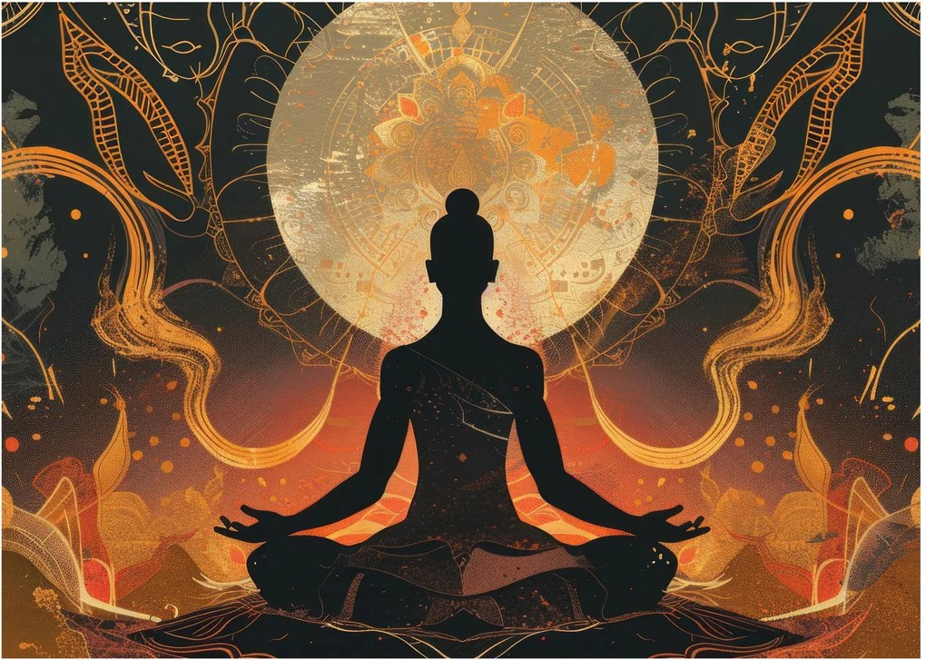 Obraz - Meditácia (70x50 cm)