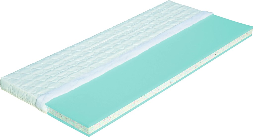 Drevočal Sendvičový matrac Milena Veľkosť: 195 x 85 x 10, Poťah: AloeVera