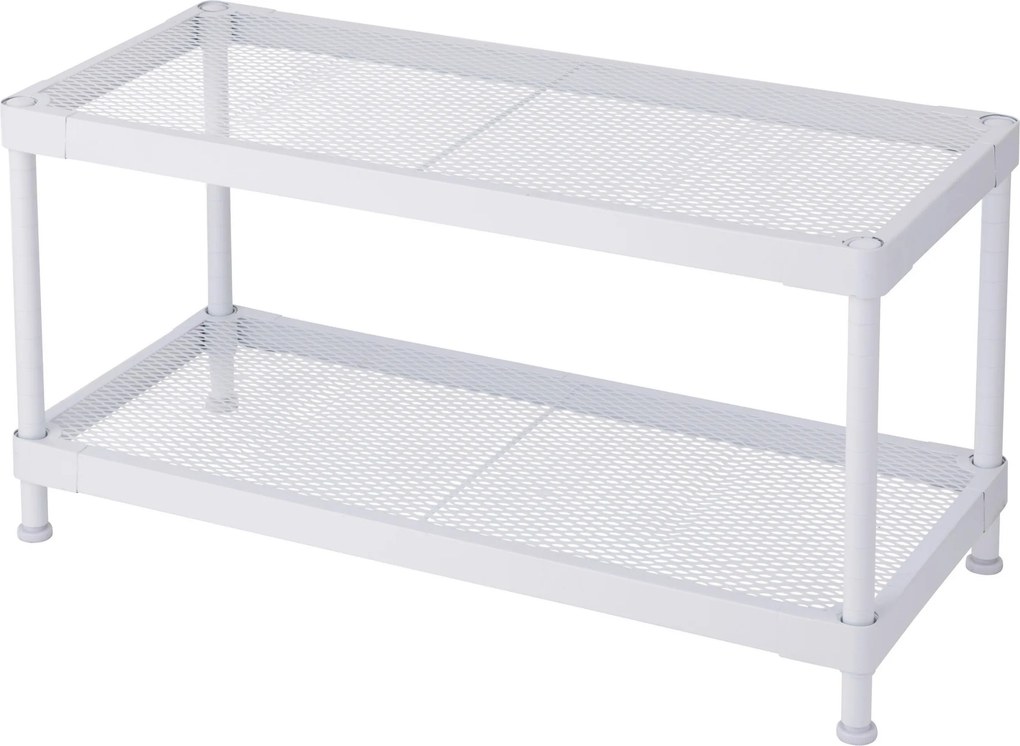 XXXLutz REGÁL NA TOPÁNKY, biela, 75/40/32 cm MID.YOU - Online Only drobný nábytok - 000537006001