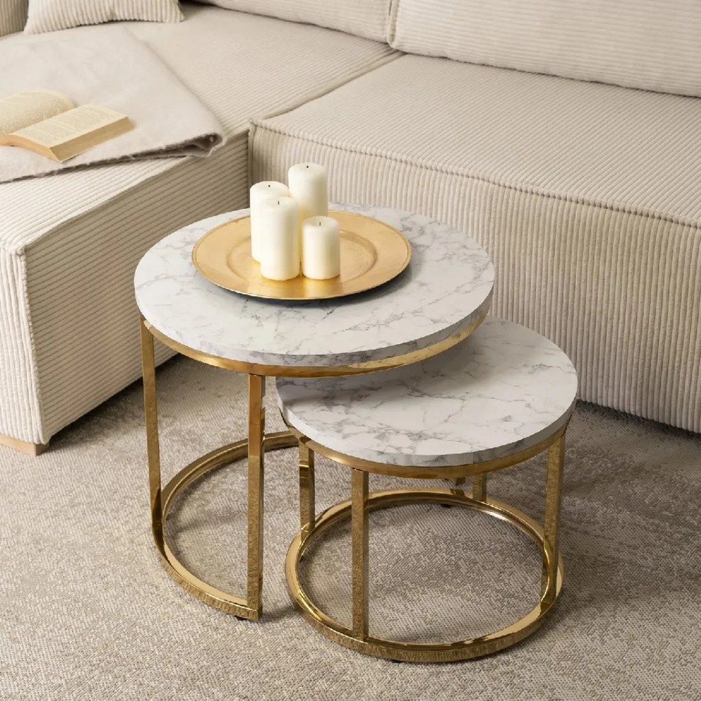 PROXIMA.store - Set dizajnových stolíkov DAFNE VEĽKOSŤ: MINI