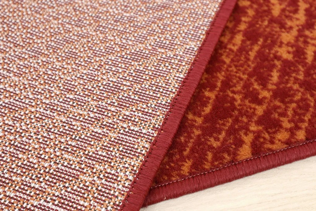 Alfa Carpets, Kusový koberec Ethno terra, 80x150, oranžová, obývacia izba