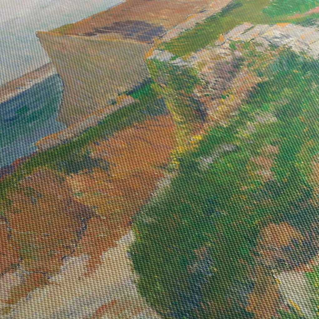 Obraz - Henri Moret, The Island of Raguenez, Brittany, reprodukcia (70x50 cm)