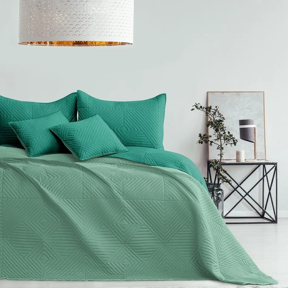 Restilo Prehoz na posteľ Softa green - jadegreen, 220 x 240 cm