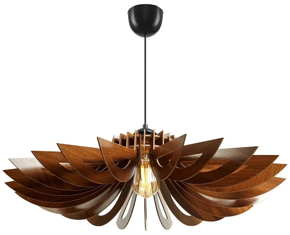 Závesné svietidlo v prírodnej farbe ø 52 cm – Opviq lights