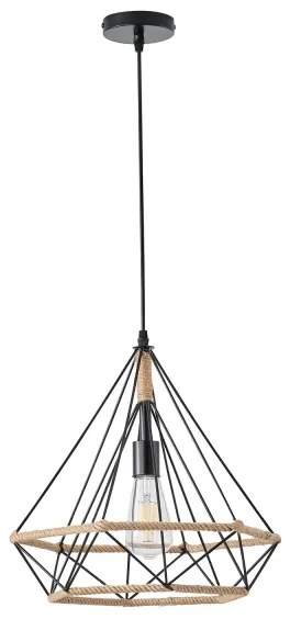 Luster na lanku FLARE 1xE27/15W/230V béžová