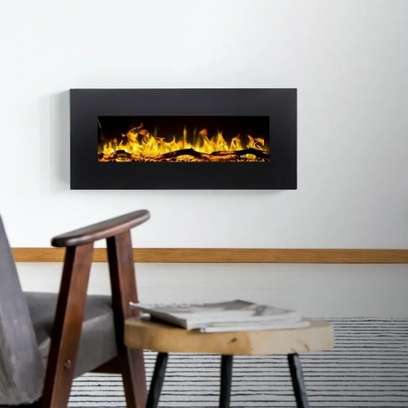 Aflamo elektrický krb Albion 42 Čierny