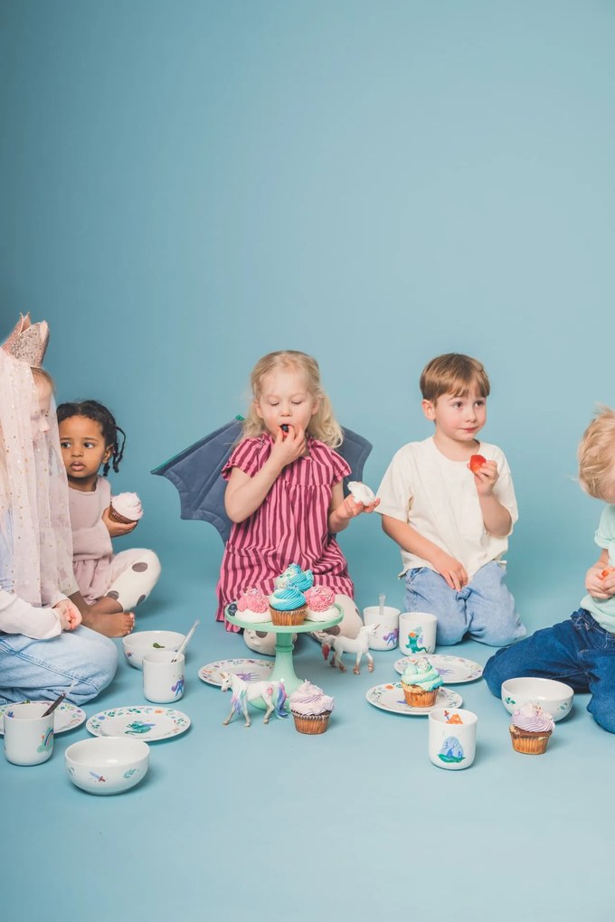 Bella Rose Detská porcelánová miska Drak 400 ml