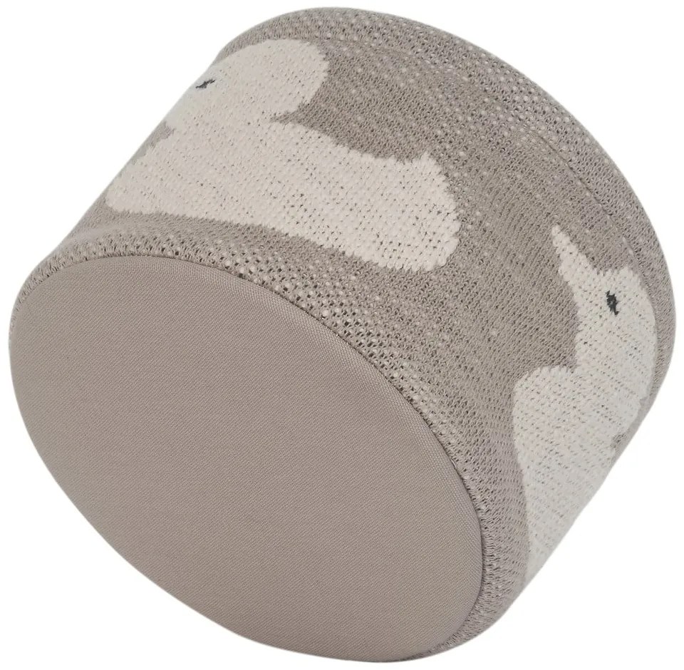 Béžový bavlnený organizér Kindsgut Duck, ø 16 cm
