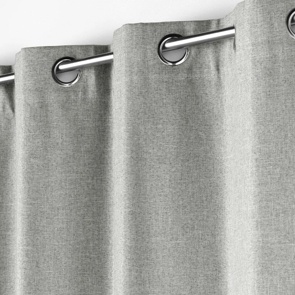 Svetlosivý zatemňovací záves 140x260 cm Crepuscule – douceur d'intérieur