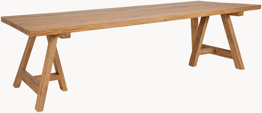 Záhradný stôl z tíkového dreva Managua, 300 × 100 cm