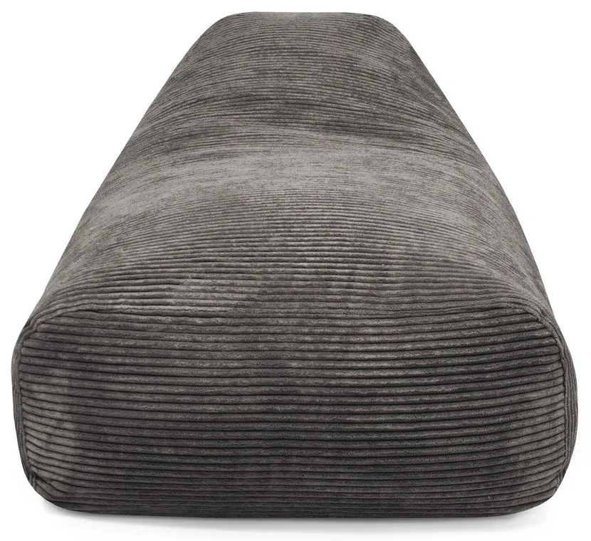 Hnedý menčestrový sedací vak Snug 130 – SLOWDOWN