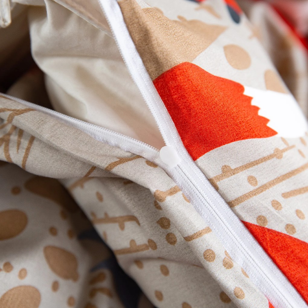 Obliečky z mikrovlákna RED FOX hnedé Rozmer obliečky: 70 x 90 cm | 140 x 200 cm