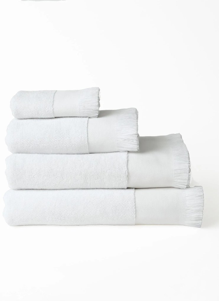 Froté uterák 30 × 50 cm - Loreta biela