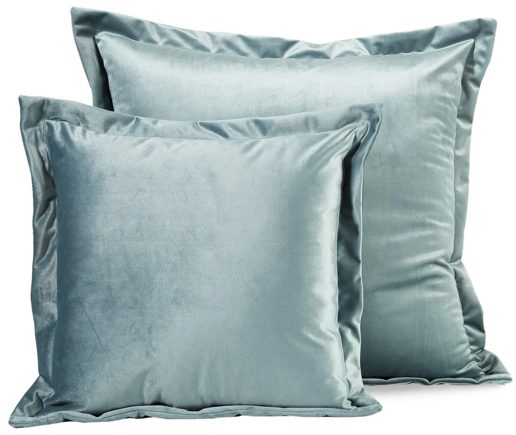 DEKORAČNÁ OBLIEČKA NA VANKÚŠ RIA 45X45 CM MÄTOVÁ