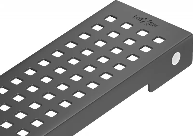 Mexen Flat M08 maskovacia do lineárneho odtoku 60 cm, čierna - 1725060
