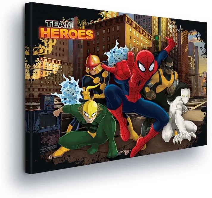 GLIX Obraz na plátne - Marvel Spiderman Hero 100x75 cm