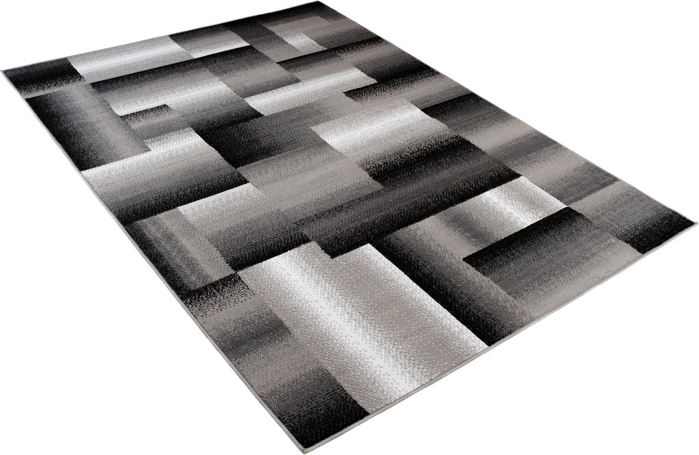 TA Koberec Z904D GRAY MAYA PP EYM Sivý Obdĺžnikový Rozmer: 80x150 cm