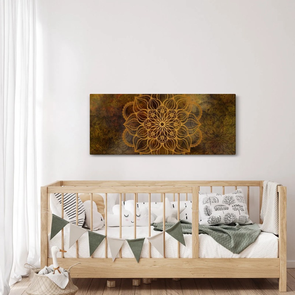 Obraz - Mandala radosti (120x50 cm)