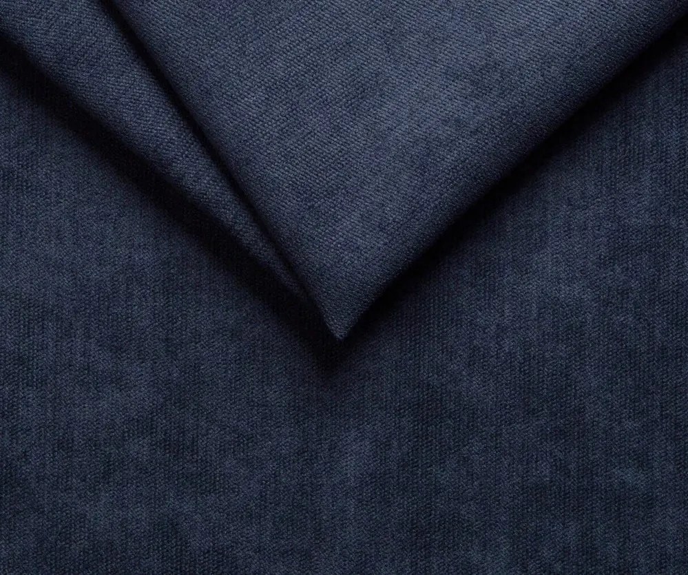 Posteľ Moosa 180x200 cm, námornícka modrá látka