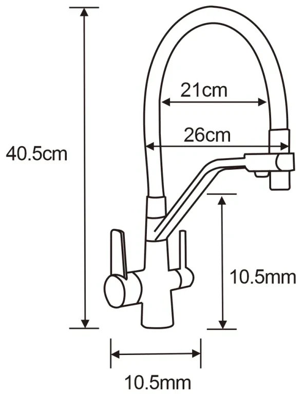 Mexen Carlos, 1,5-komorový granitový drez 582x475x177 mm a drezová batéria Duo, čierna-strieborná metalíza, 6518-73-671701-70-B