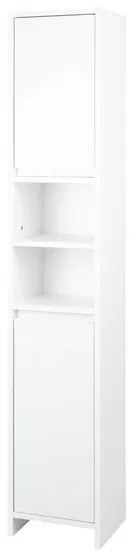 LIVARNO home Vysoká skrinka do kúpeľne Oslo, biela (100351806)