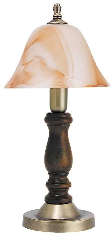 Rabalux 7092 - Stolná lampa RUSTIC 3 1xE14/40W/230V