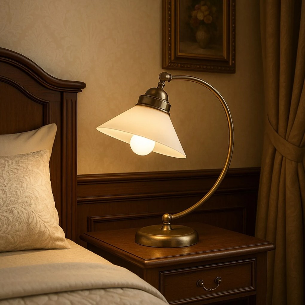 Rabalux Stolná lampička Marian 60W/E27/230V/IP20 - bronz