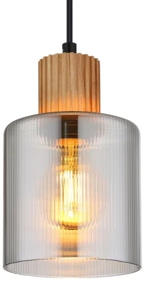 Globo 15768 - Závesné svietidlo na lanku ALEIDIS 1xE27/25W/230V pr. 12 cm