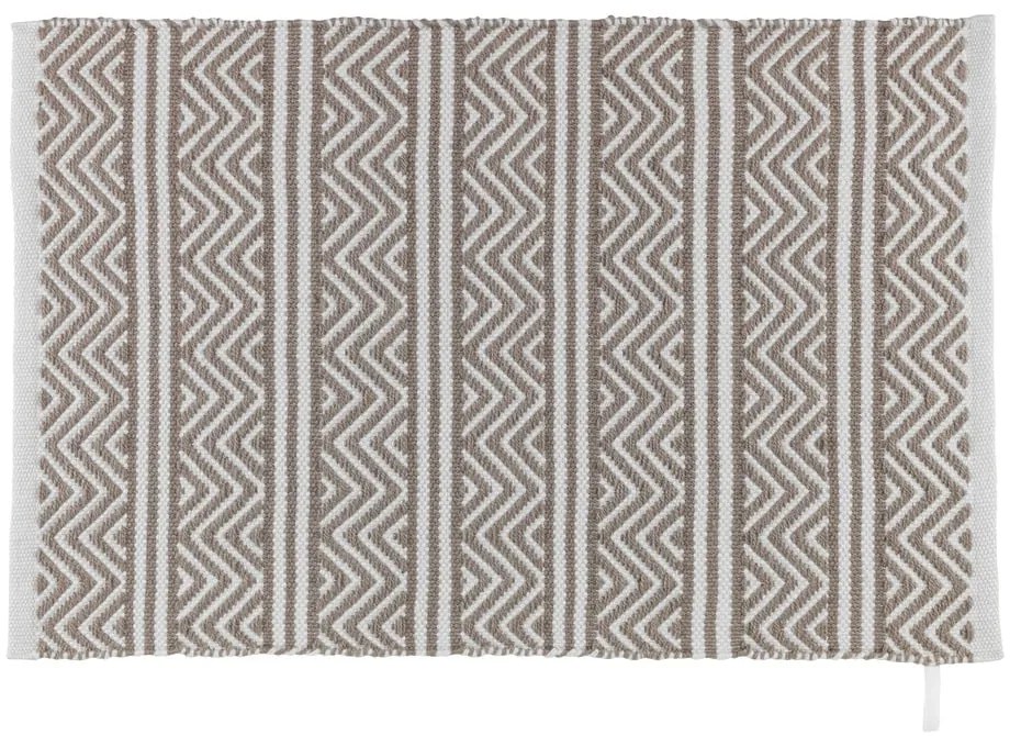 Béžová textilná kúpeľňová predložka 50x80 cm Shaki – Wenko