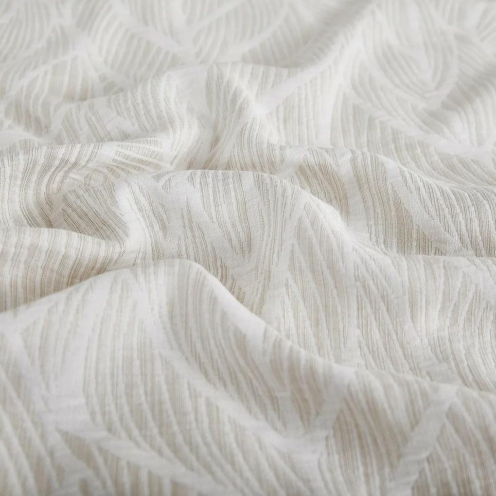 Žakárové obliečky Florida béžová, 140 x 200 cm, 70 x 90 cm