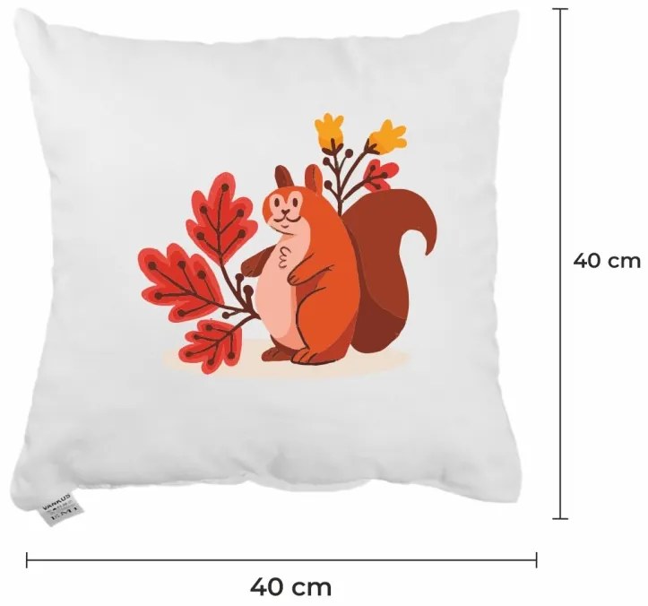 Dekoratívny vankúš Nutty 40x40 cm EMI