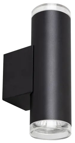 Brilagi - Kúpeľňové bodové svietidlo SELE AQUA 2xGU10/30W/230V IP44 čierna