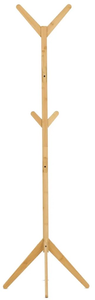 Stojanový vešiak B017 NAT, bambus
