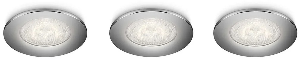 Philips Philips 59100/11/16 - SADA 3x LED podhľadové svietidlo MYLIVING SCEPTRUM 3xLED/3W/230V P1166