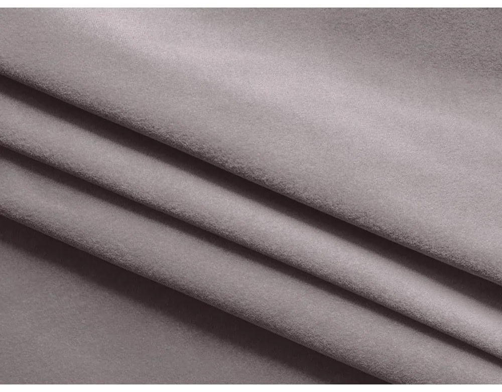 Zamatová podnožka v levanduľovej farbe Kapua – Makamii