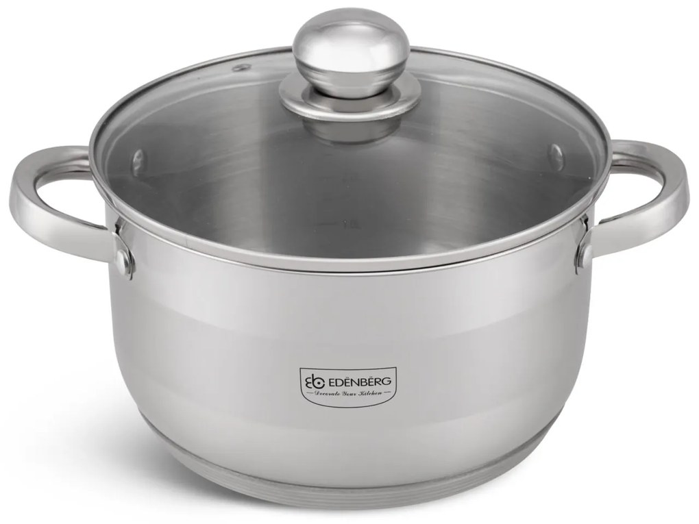 Nerezový hrniec s pokrievkou Ø 26 cm, 7,7 l