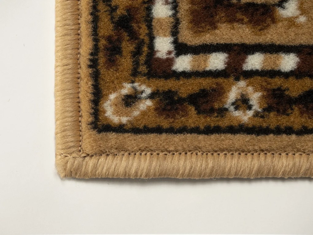 Alfa Carpets Behúň na mieru TEHERAN T-102 beige - šíre 120 cm