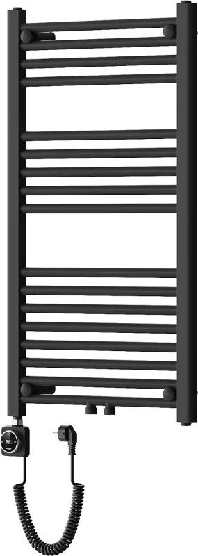 Mexen Mars, elektrické vykurovacie teleso 900 x 500 mm, 400 W, čierna, W110-0900-500-6400-70