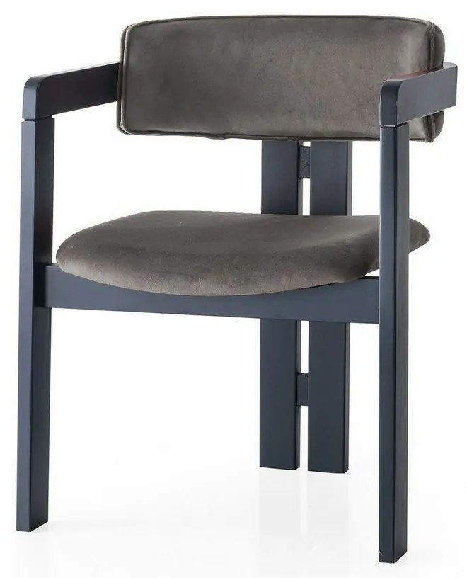 Jedálenská stolička CO Anthracite and Black