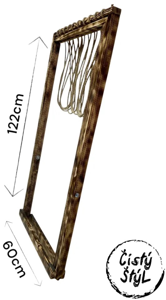 Malý rozkladací sušiak - tmavý