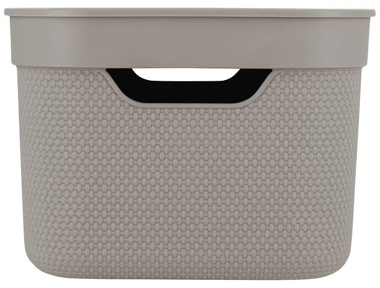 Plastový úložný box s vekom Deco - Rotho