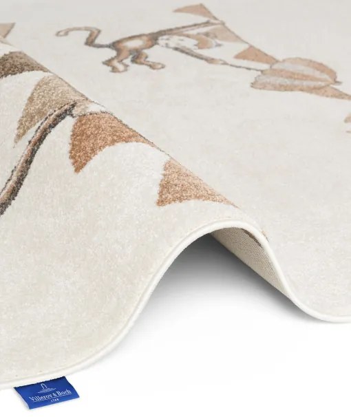 Koberec Villeroy & Boch BOHO KIDS Roar like a Lion Rainbow Party krémový