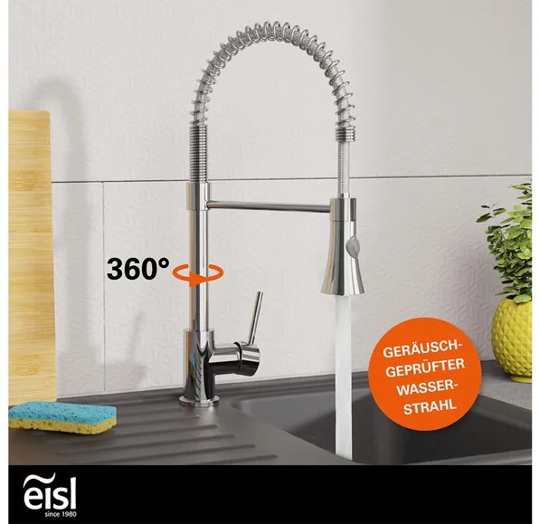Eisl Kuchynská batéria Leon (chróm)  (100335794)
