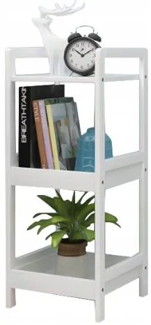 Univerzálny regál 72 cm do interiéru biela