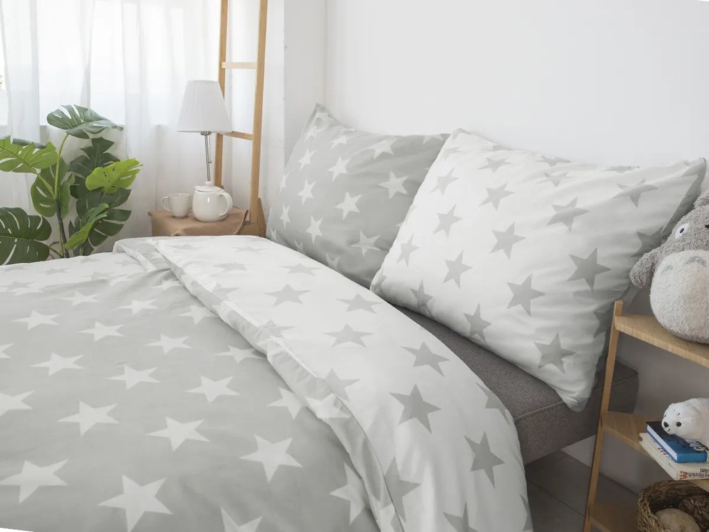 XPOSE® Flanelové obliečky LÝDIE DUO - sivé