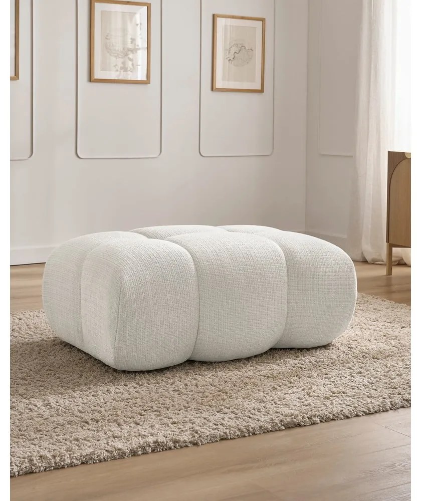 Biela ženilková podnožka Ivane – Bobochic Paris