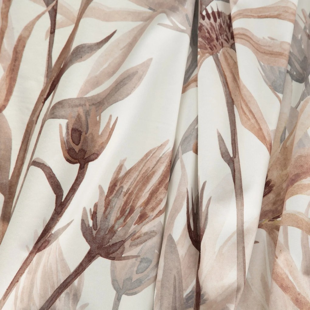 ZATEMŇOVACÍ ZÁVES NA KRÚŽKOCH INEZ 140X250 CM VZOROVANÝ