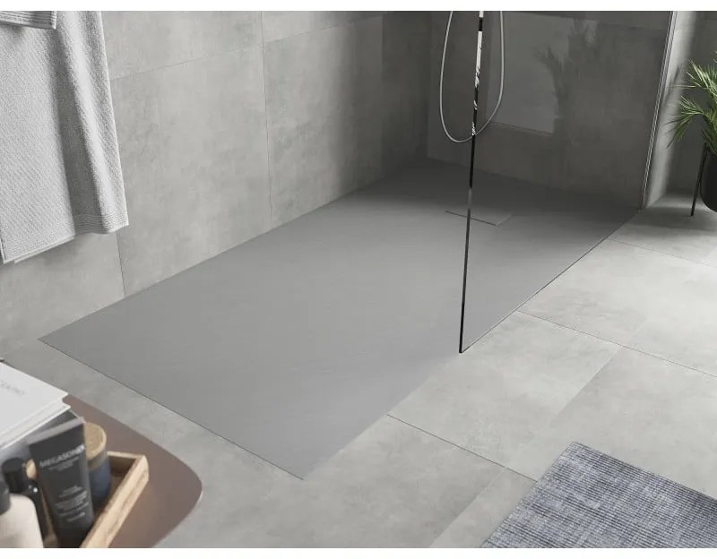 Mexen Hugo, SMC obdĺžniková sprchová vanička 180 x 80 cm, šedá, 42618018