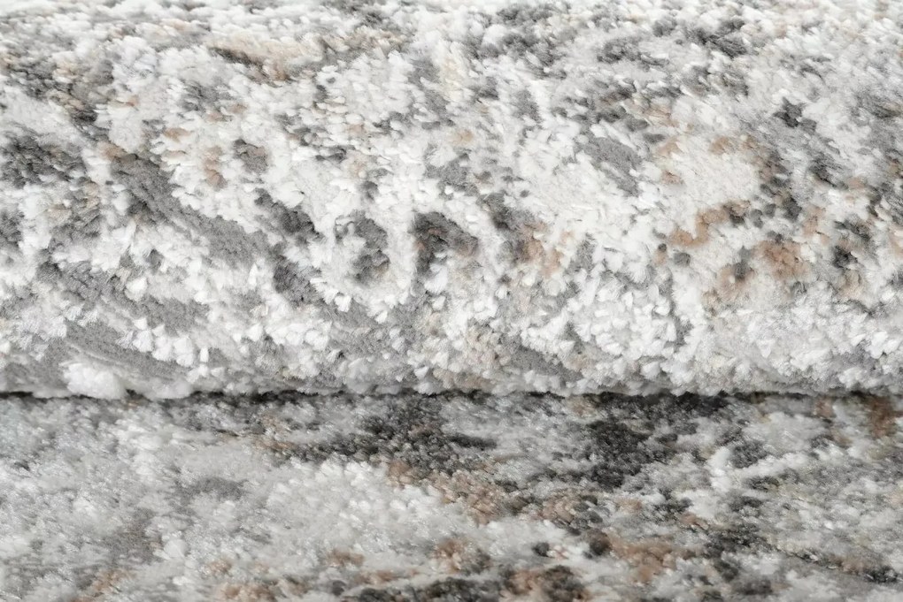 TA Koberec D150A L.GRAY VIZON VALLEY ROUND Rozmer: 120x120 cm